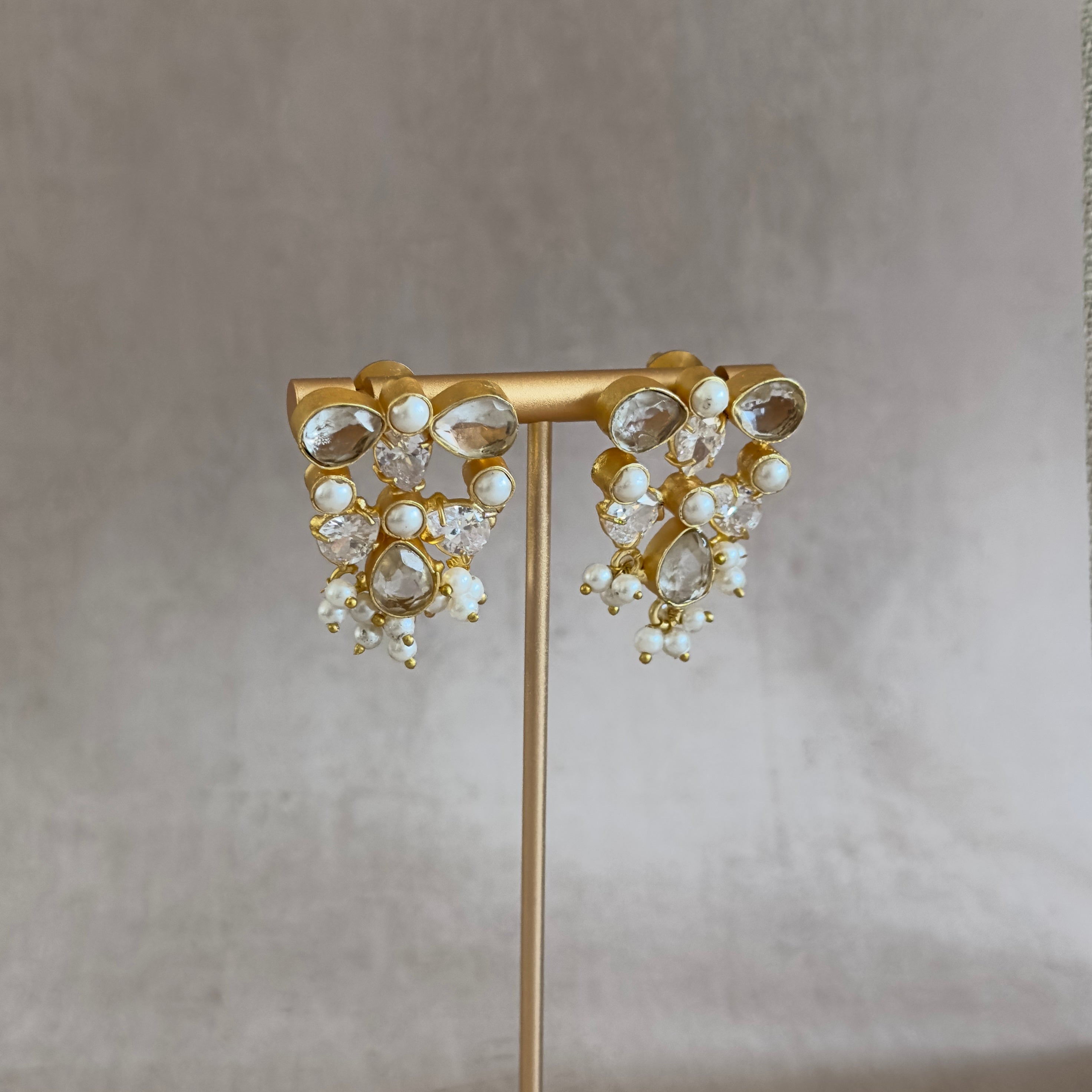 Halle Pearl Necklace Set - Ahseya & Co