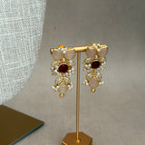 Lilia Rose Ruby Crystal Necklace Set