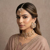 Paros Peach Choker Set