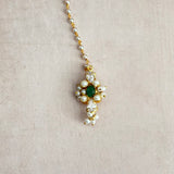 Qamara Green Crystal Choker Set - Ahseya & Co