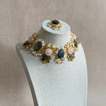 Catherine Pink Necklace Set - Ahseya & Co
