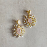 Skye Pink Crystal Drop Earrings