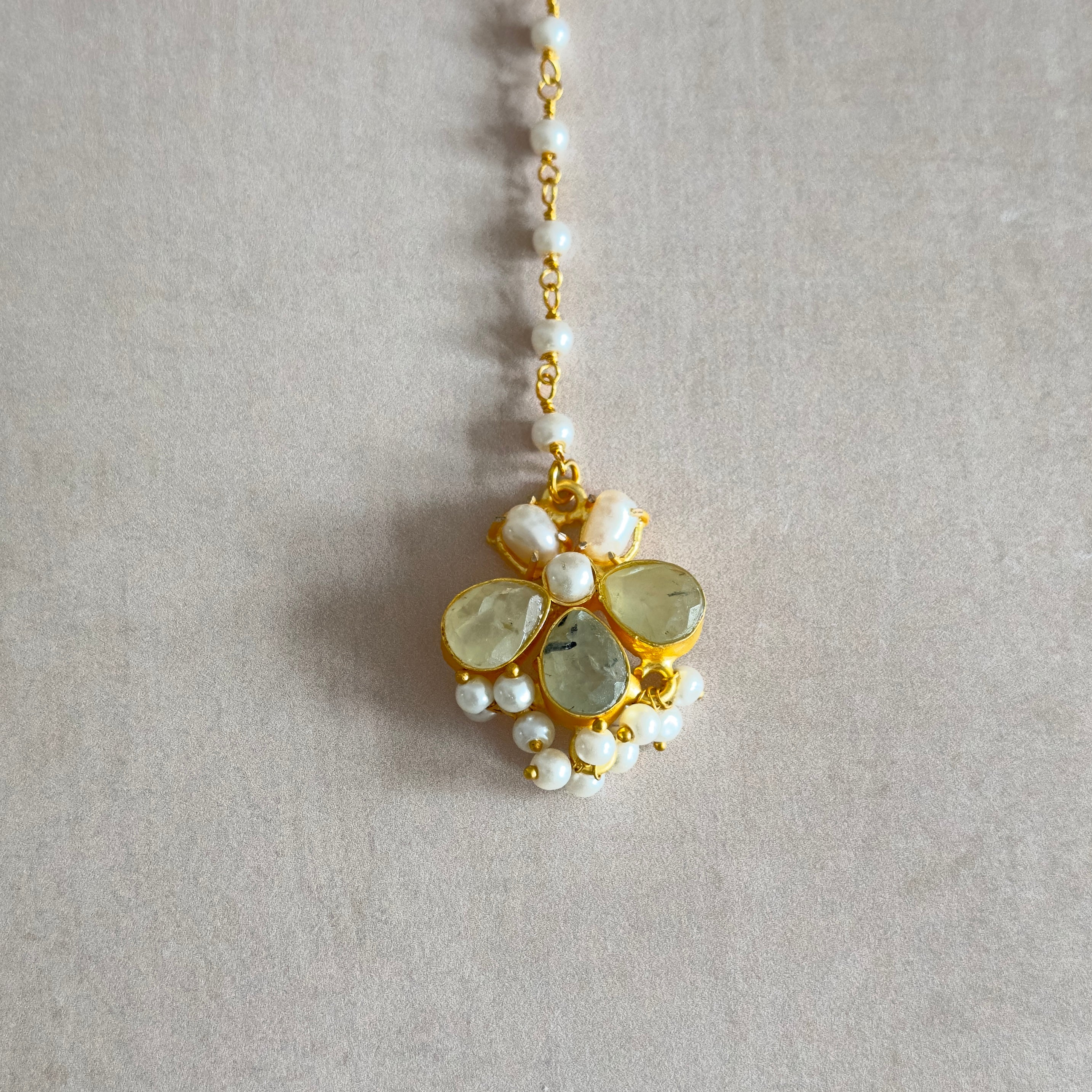 Solene Olive Choker Set - Ahseya & Co