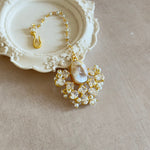 Ayesha Pearl Crystal Tikka Set - Ahseya & Co