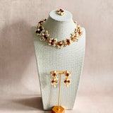 Elouise Espresso Necklace Set - Ahseya & Co