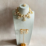 Addilyn Pink Pearl Necklace Set - Ahseya & Co