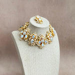 Vayda Crystal Necklace Set - Ahseya & Co