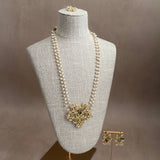 Liyana Olive Mint Pearl Mala Set