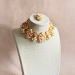 Winslet Rose Crystal Choker Set - Ahseya & Co