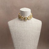Safa Olive Kundan Choker Set