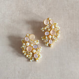 Anfal Rose Stud Earrings