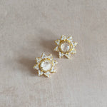 Starry White Crystal Studs - Ahseya & Co