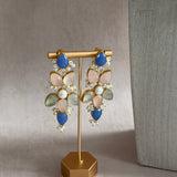 Bali Blue Pink Necklace Set - Ahseya & Co