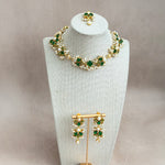 Elouise Green Necklace Set - Ahseya & Co