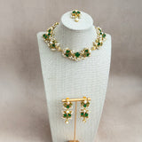 Elouise Green Necklace Set - Ahseya & Co