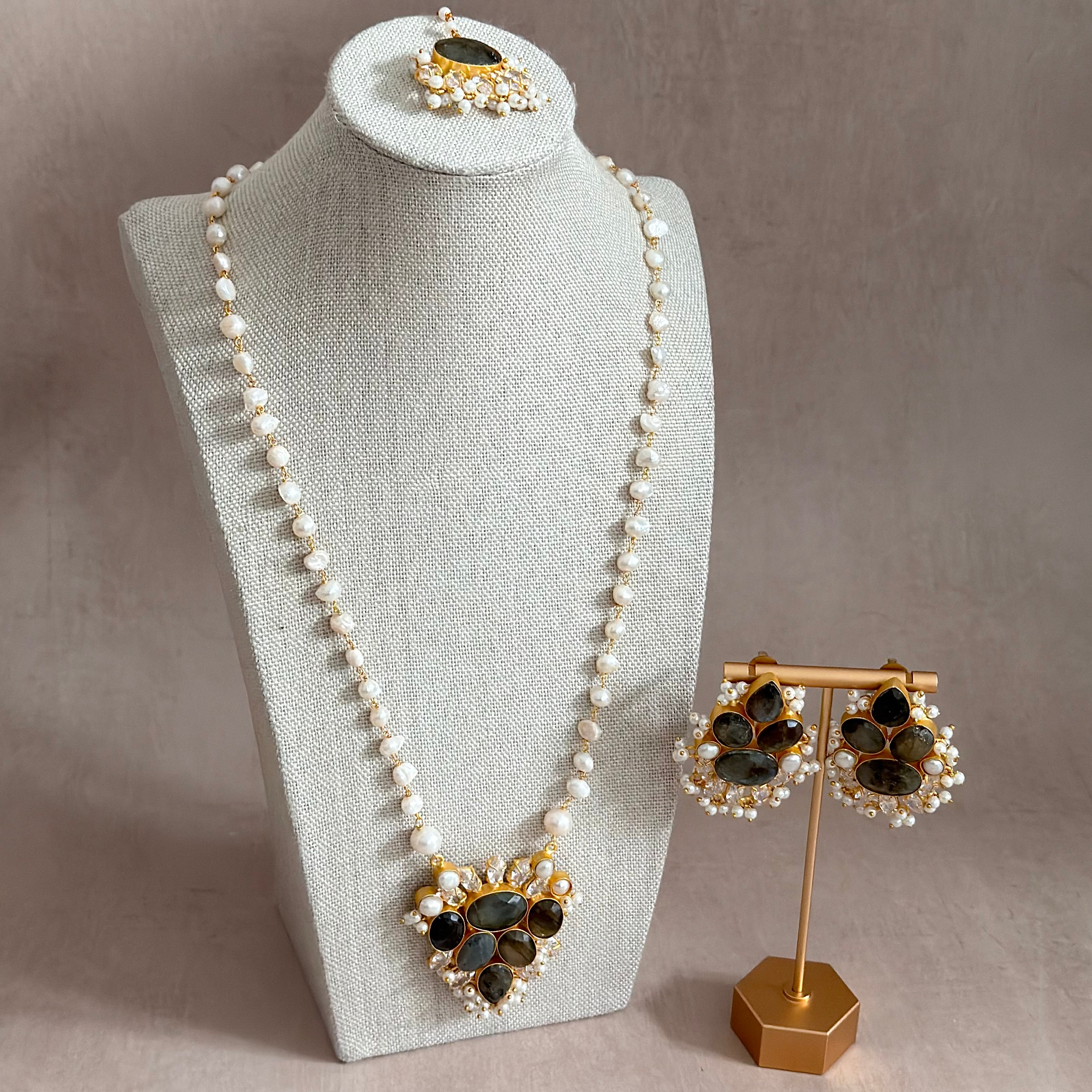 Heidi Pearl Mala Set - Ahseya & Co