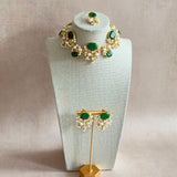 Nadine Green Necklace Set - Ahseya & Co