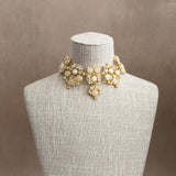 Lilia White Crystal Necklace Set
