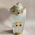 Drew Crystal Necklace Set - Ahseya & Co
