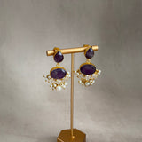 Heidi Purple Pearl Mala Set - Ahseya & Co