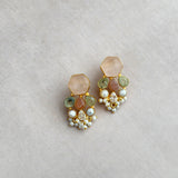 Ameerah Pink Stud Earrings