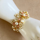 Kiara Pink Pearl Bracelet