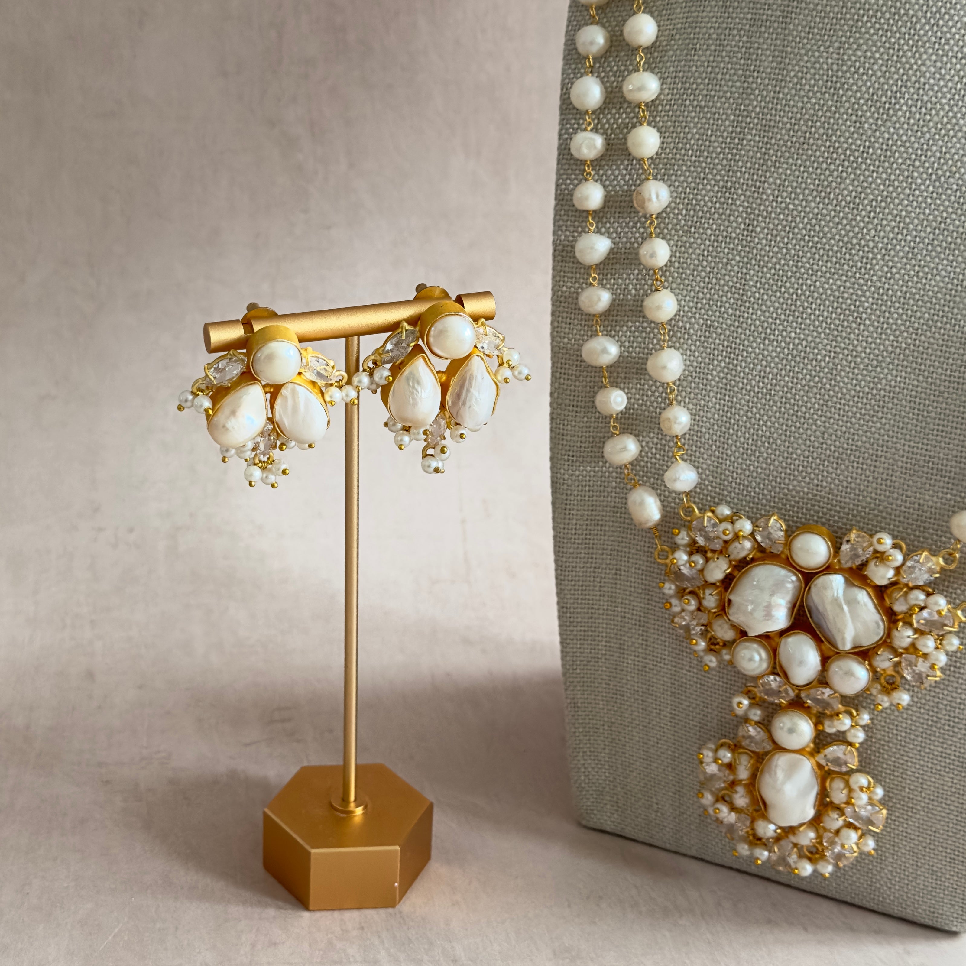 Naya Pearl Mala Set - Ahseya & Co