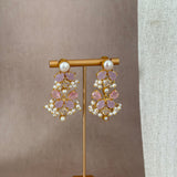 Areeba Pink Lilac Choker Set