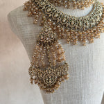 Raeesa Gold Bridal Set - Ahseya & Co