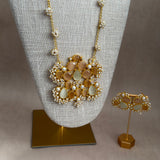 Areej Statement Peach Mala Set