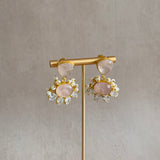 Amani Pink Drop Earrings