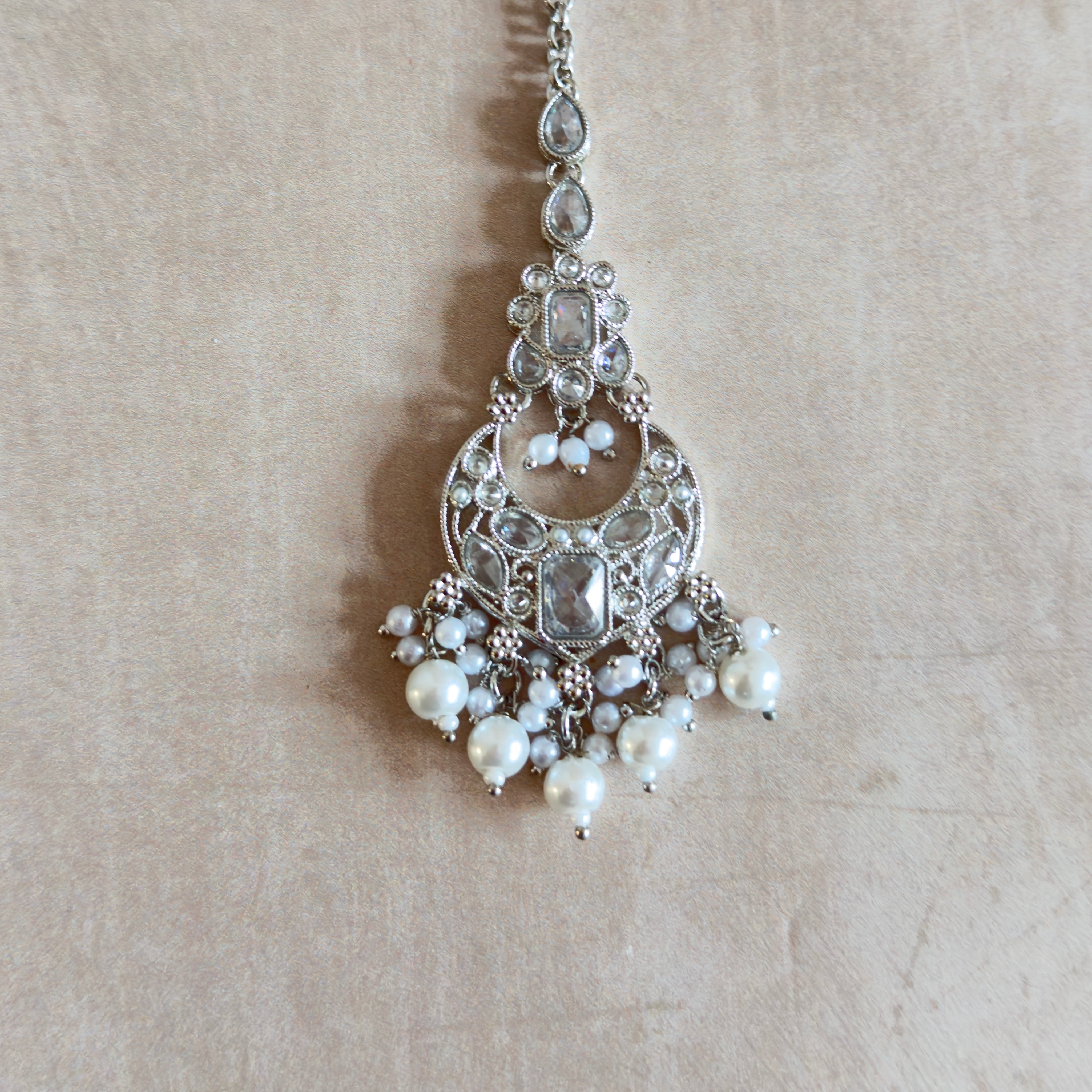 Shahana Silver Necklace Set - Ahseya & Co