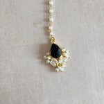 Lillie Black Crystal Necklace Set - Ahseya & Co