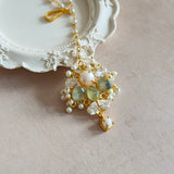 Sophina Olive Crystal Tikka Set