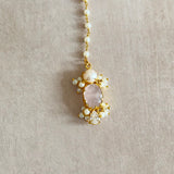 Carmen Rose Pearl Necklace Set - Ahseya & Co