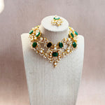 Athena Green Necklace Set - Ahseya & Co