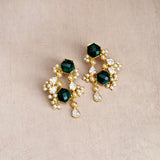Vinnie Emerald Green Crystal Necklace Set