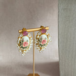 Lavera Floral Pink Necklace Set - Ahseya & Co