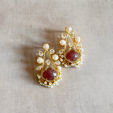 Zohra Pearl Stud Earrings