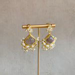 Ummara Crystal Drop Earrings - Ahseya & Co