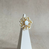 Pearl Crystal Ring