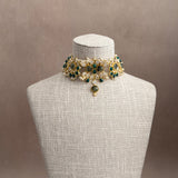 Fatima Emerald Choker Set