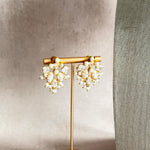 Wafaa Pearl Crystal Necklace Set - Ahseya & Co