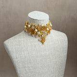 Sorrento Amber Kundan Choker Set