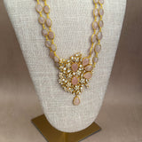 Siena Pink Kundan Mala Set