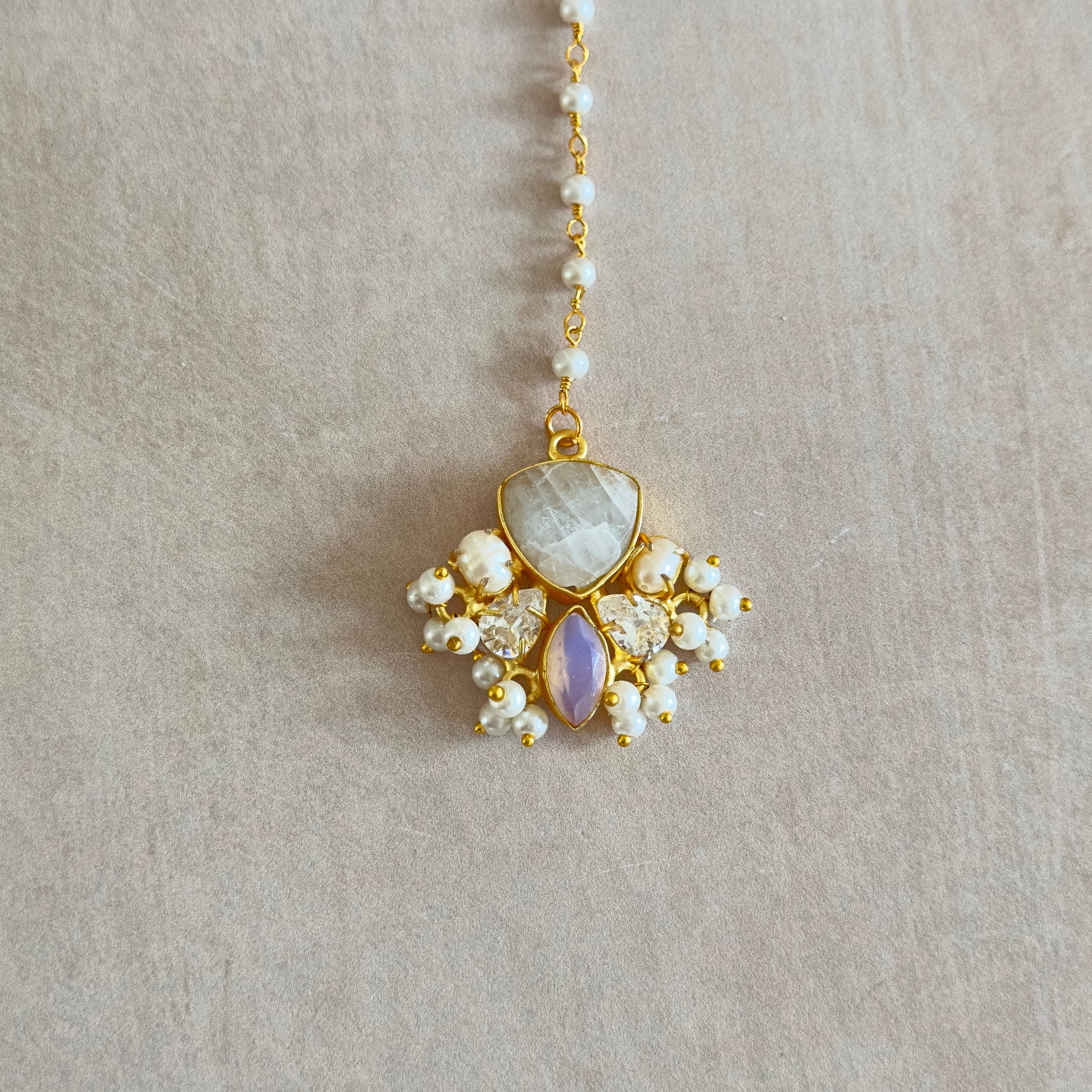 Giselle Crystal Choker Set - Ahseya & Co