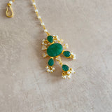 Kiran Green Necklace Set