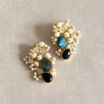 Shahira Crystal Stud Earrings - Ahseya & Co