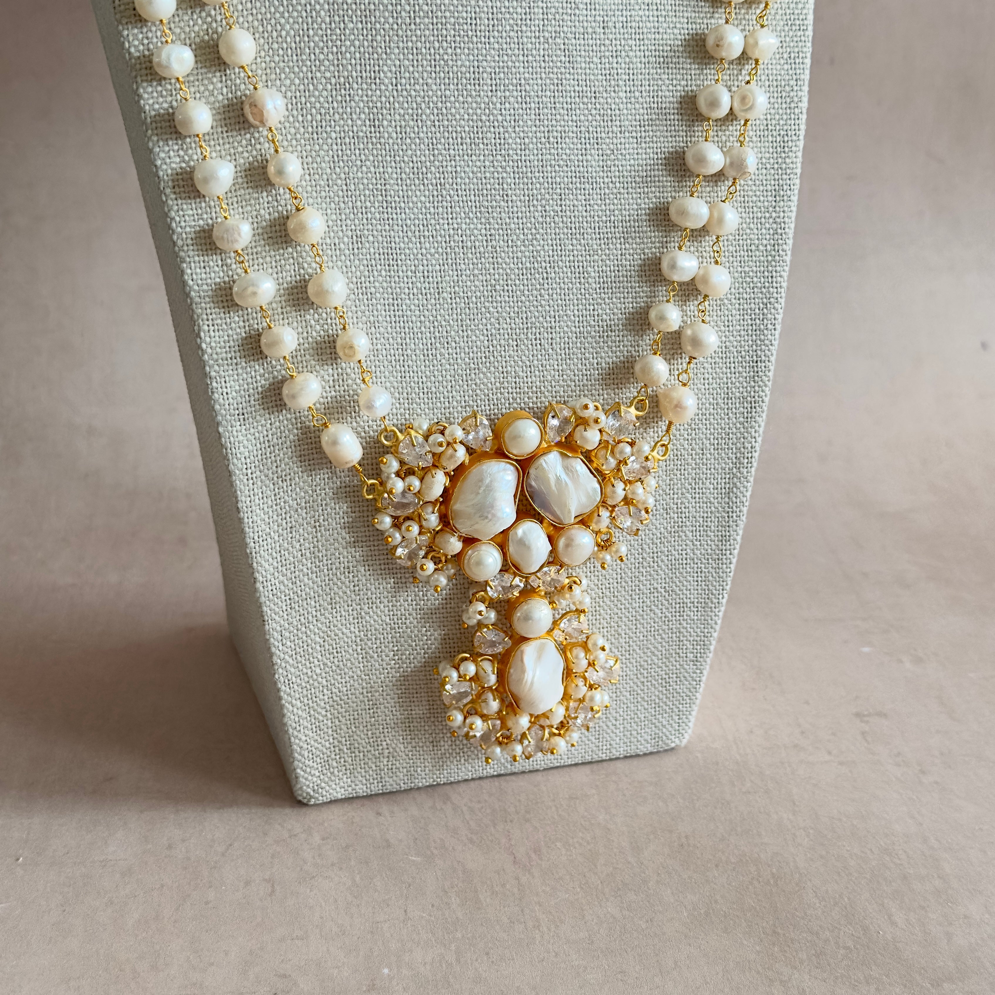 Naya Pearl Mala Set - Ahseya & Co