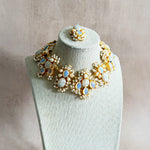 Vayda Crystal Necklace Set - Ahseya & Co